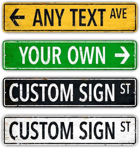 Unique Street Signs