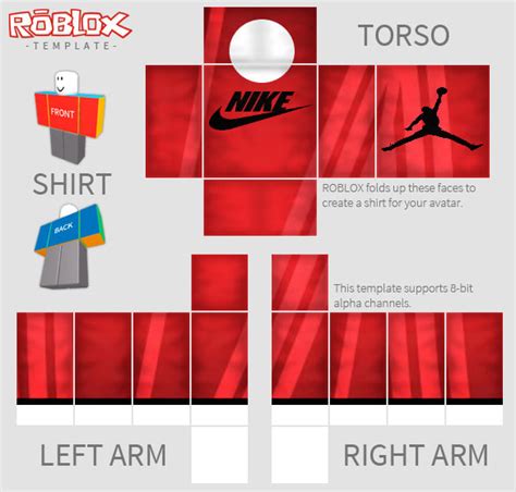 Uploading Custom Nike Design to Roblox