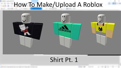 Uploading Custom Roblox Shirt