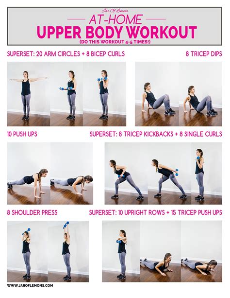 Upper Body Workout Example