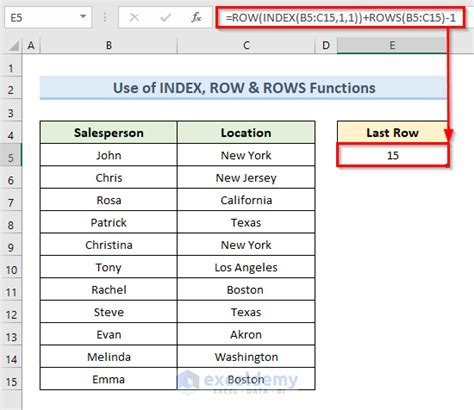 Using Formulas To Find Data