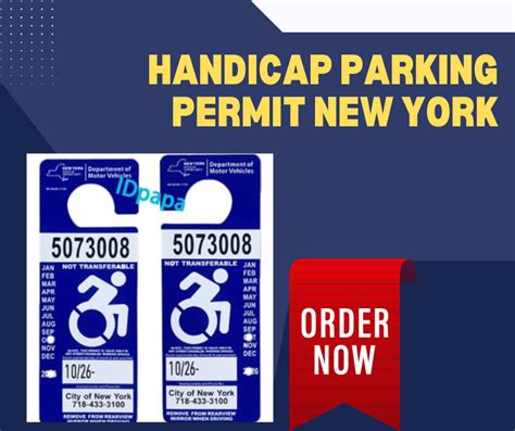 Using NYC Handicap Parking Permits