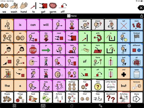 Using Printable Proloquo2Go Symbols for AAC Communication