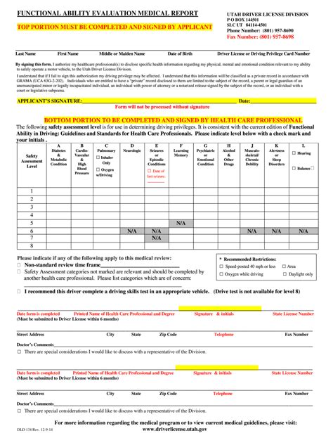 Utah Drivers License Division Forms