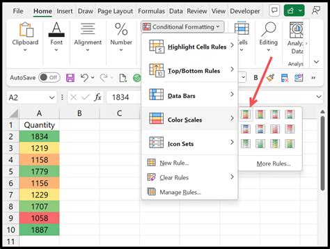 VBA Color Formatting Example 2