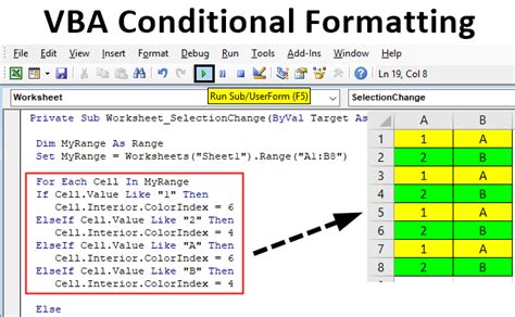 VBA Conditional Formatting