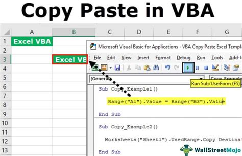 VBA Copy and Paste Formulas