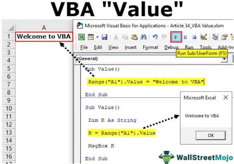 VBA Evaluate Method Property Examples