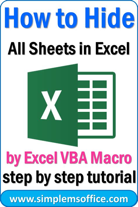 VBA Excel Hide Sheets Code