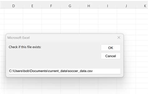 Comparison of VBA File Existence Checking Methods