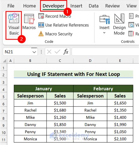 VBA For Excel