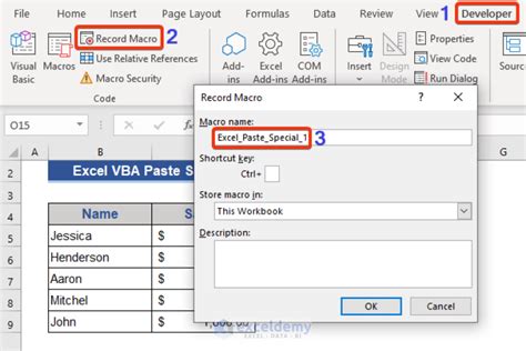 VBA Paste Special Values Applications