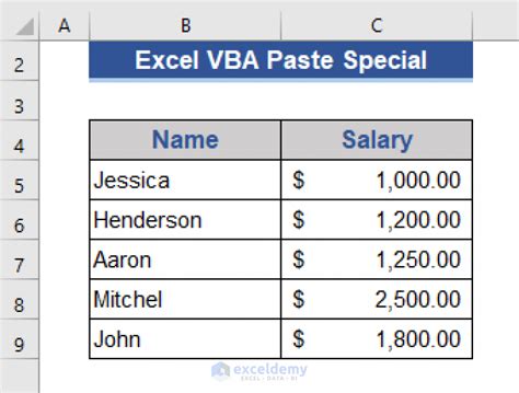 VBA Paste Special Values Best Practices