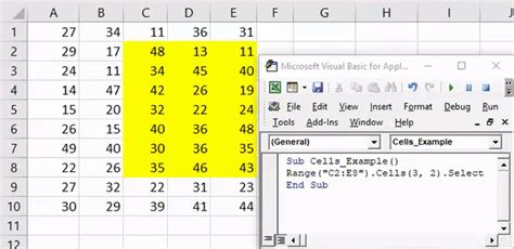 VBA Range Cells Property