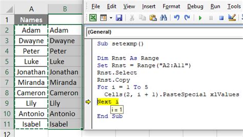 VBA Set Keyword