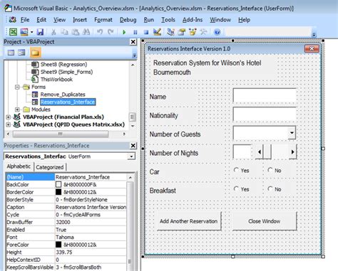 Resources for Learning and Mastering VBA UserForms