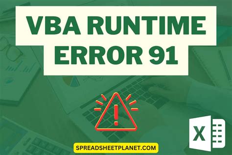 VBA Runtime Error 91