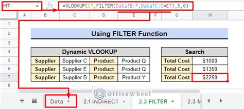 VLOOKUP with Dynamic Range