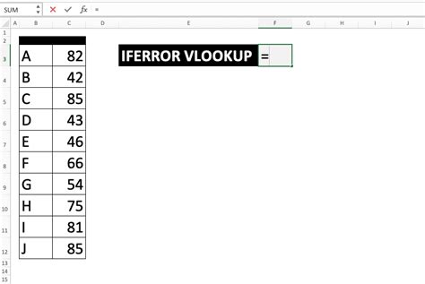 Combining VLOOKUP with IFERROR