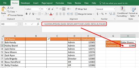 VLOOKUP INDEX MATCH Last Value