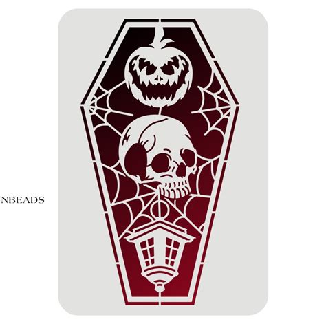 Vampire Coffin Cut Out Templates