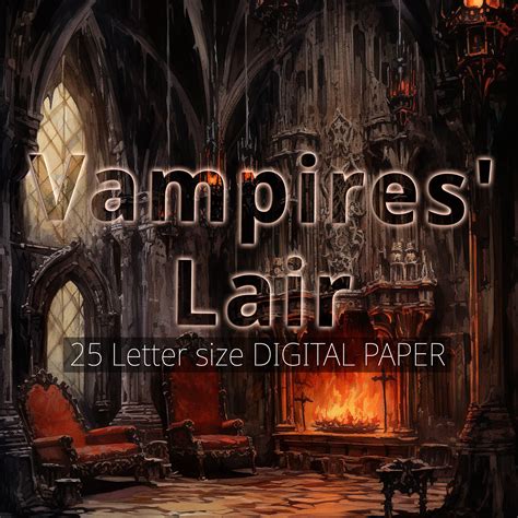 Vampire's Lair Invitation