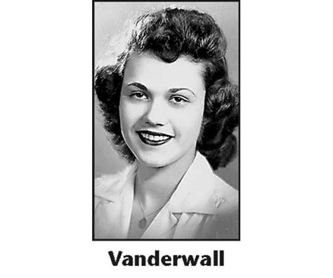 Vanderwall obituaries