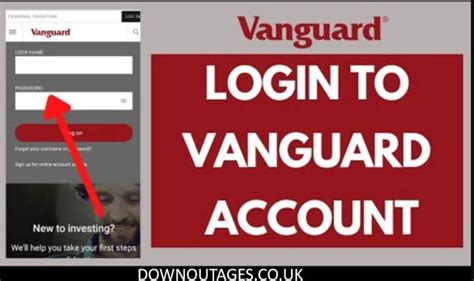 Vanguard Website Login Problem