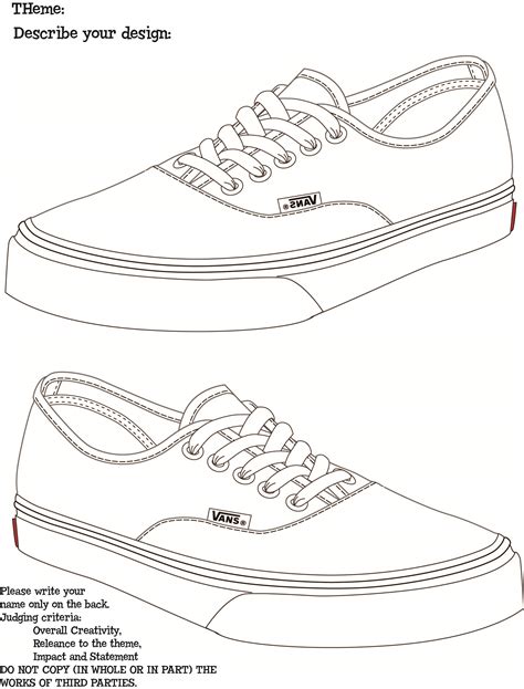 Benefits of using a Vans shoe template