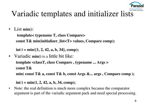 Variadic Templates Tips and Tricks