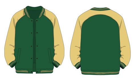 Varsity Jacket Design Template