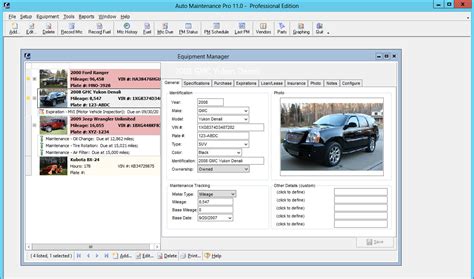 Vehicle Maintenance Log Software