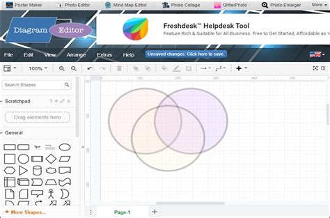 Venn Diagram Editor