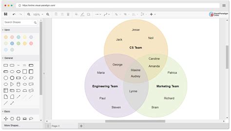 Venn Diagram Online Tool