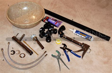 Vessel Sink Installation Tools