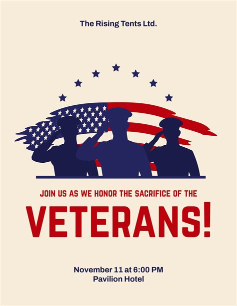 Veterans Day Flyer Templates