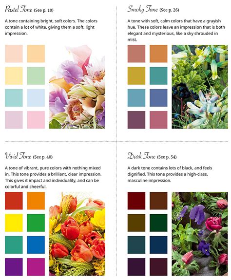 Vibrant Florals Color Combinations