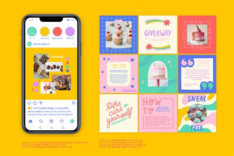 Vibrant Instagram Template