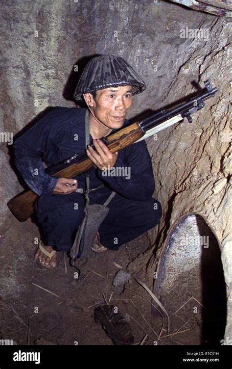 Viet Cong Fighters in the Jungle