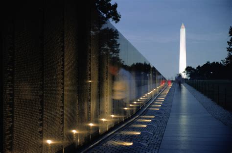 Vietnam War memorial in Washington D.C.