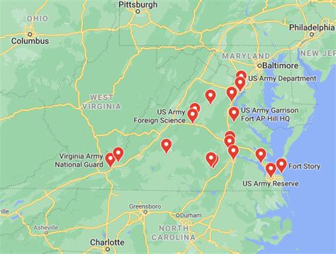 Virginia Military Bases Growth