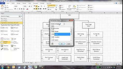 Visio Org Chart