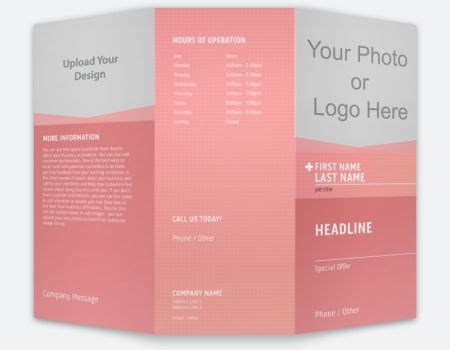 Vistaprint Tri Fold Brochure Template Design 4