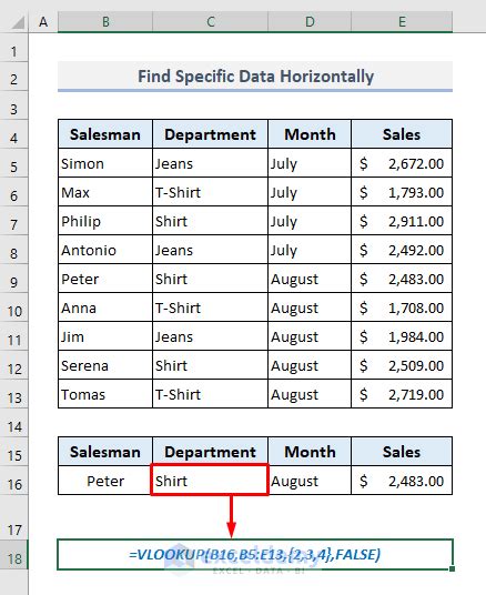 Vlookup best practices