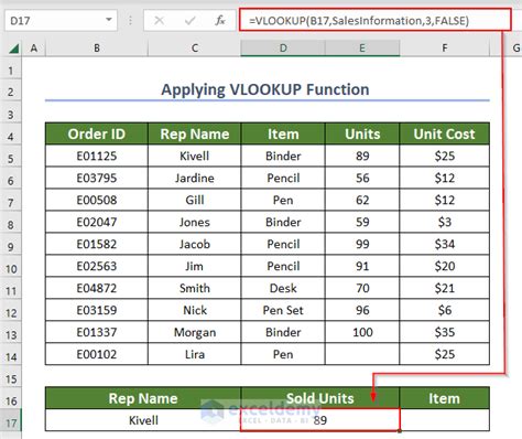 VLOOKUP with IF Function Named Range