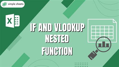 VLOOKUP with IF Function Nested