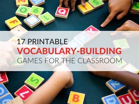 Vocabulary Building Games for Adults