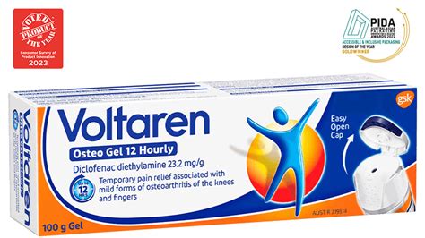 Voltaren Gel Application