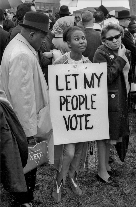 Voters exercising their rights