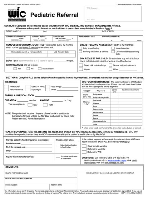 WIC Healthcare Referrals Marion County